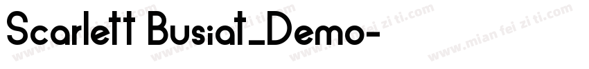Scarlett Busiat_Demo字体转换